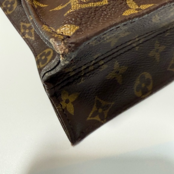 Louis Vuitton Monogram Vintage Sac Plat Tote - Picture 12 of 16